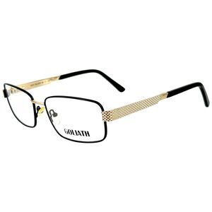 Goliath XXIV Mens Metal Eyeglass Frame Black 58-17 France